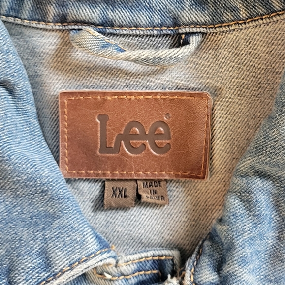 Lee Men's Denim Jacket - XXL - Picture 2 of 4